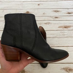 Madewell Western Boots in Black